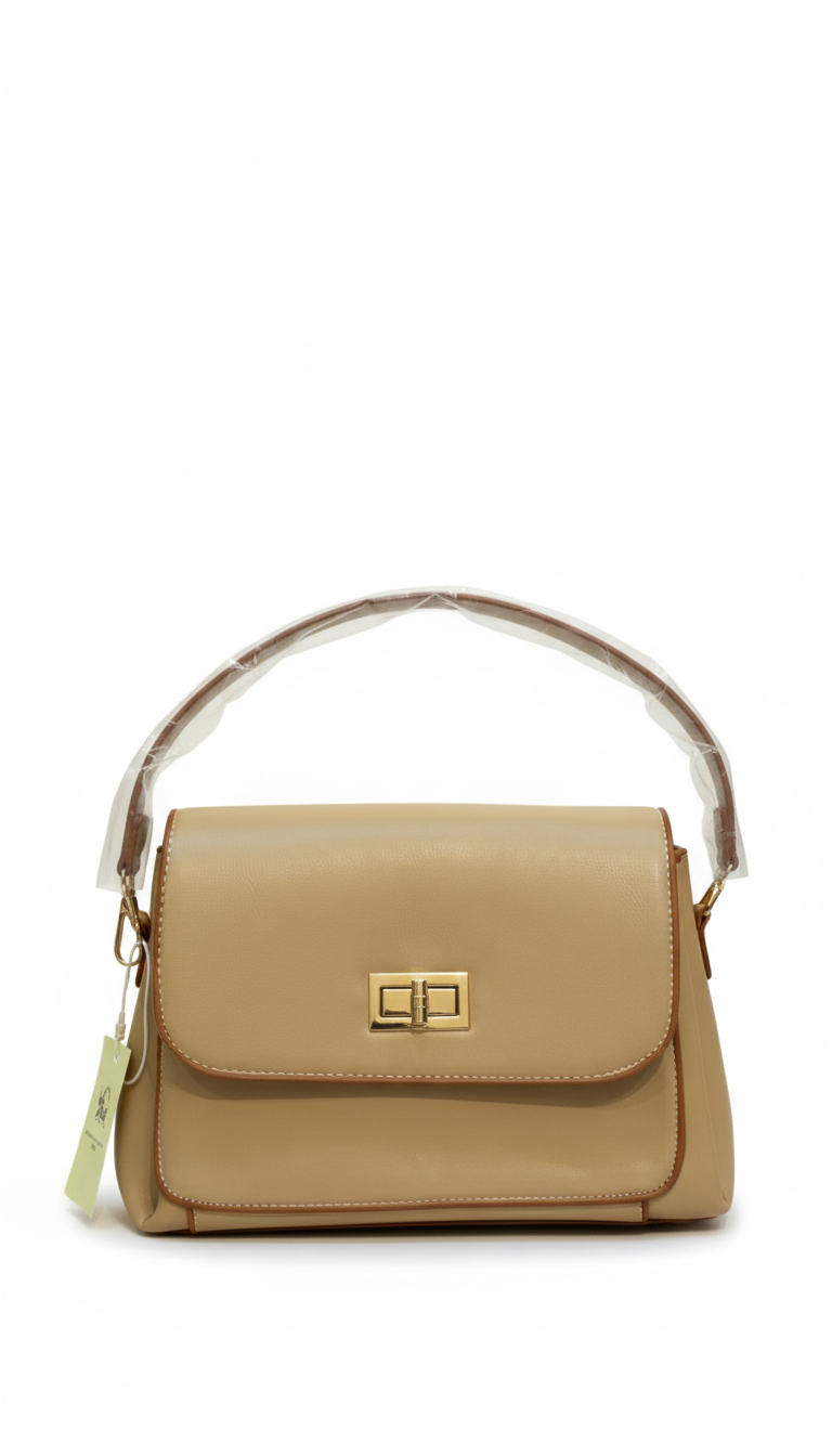 Sac David Jones carre ( Caramel )
