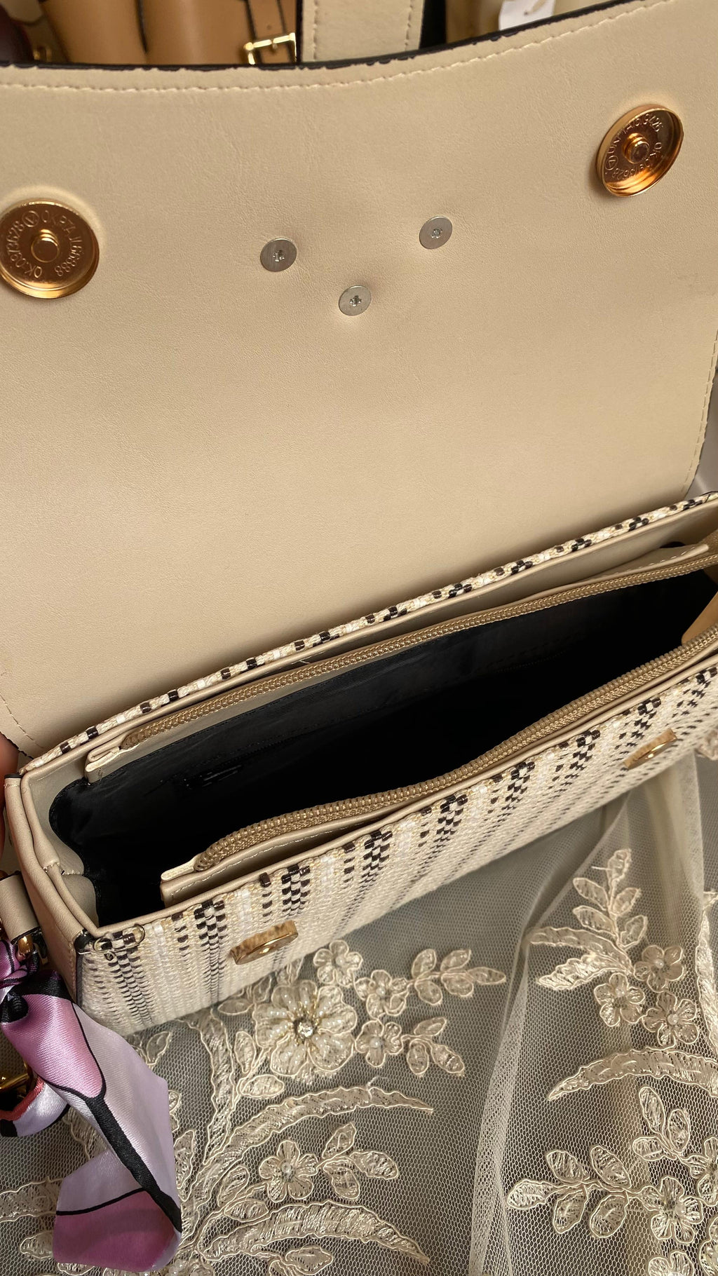 Sac Chic ( Blanc cassé )