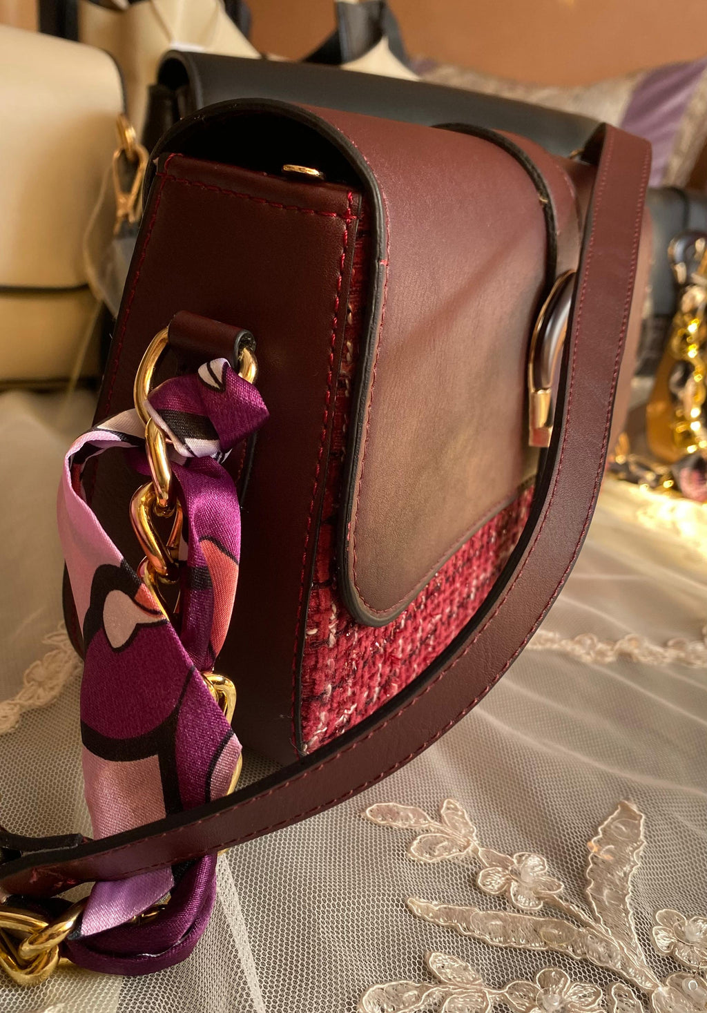 Sac Chic ( Bordeau )