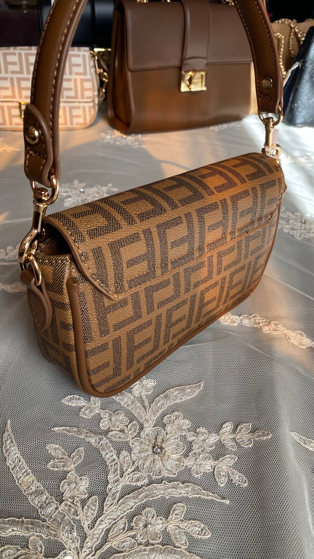 Sac FENDI  marron